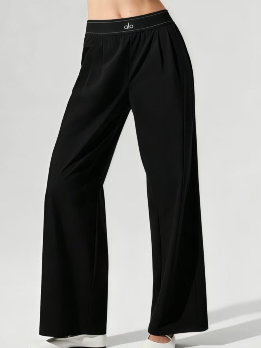 Alo Yoga Black Suit Up Trouser⭐Sz XXS-L💎Regular